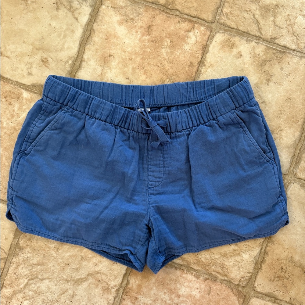 Old Navy Women's Indigo Pull‑Tie Athletic Shorts